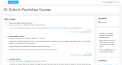 Desktop Screenshot of courses.drdondutton.com