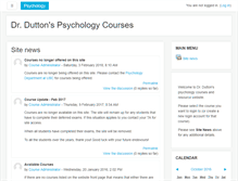 Tablet Screenshot of courses.drdondutton.com